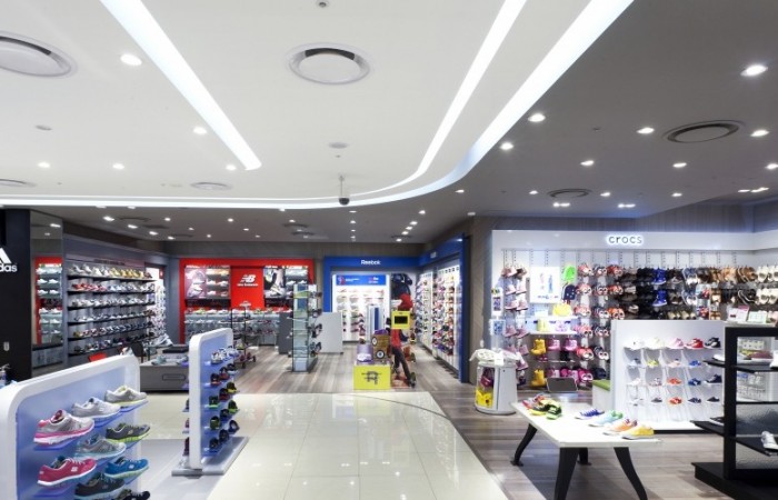 Освещение магазина