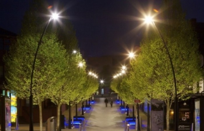 Освещение дворов